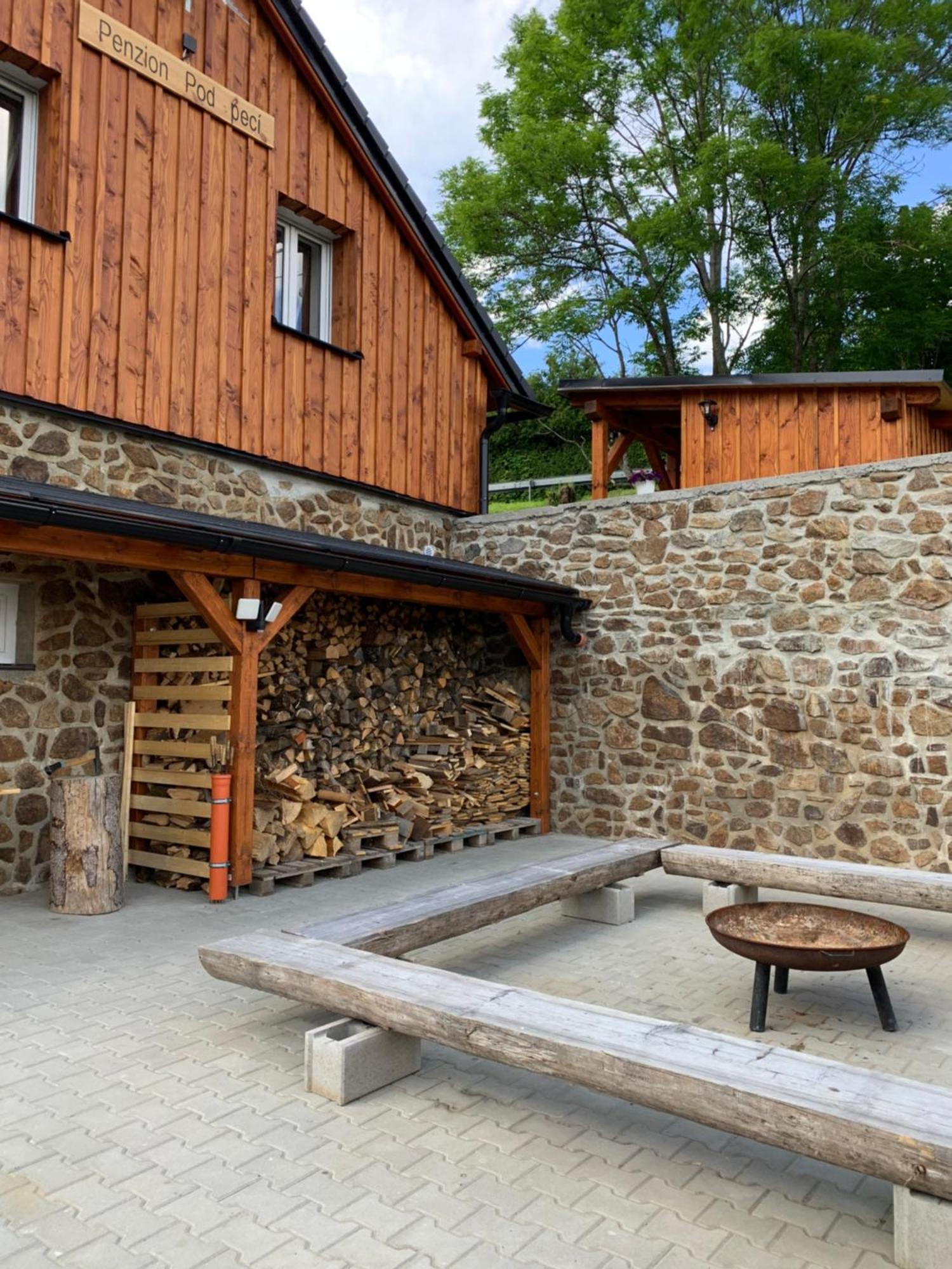 Penzion Pod Peci Lenora Exterior foto
