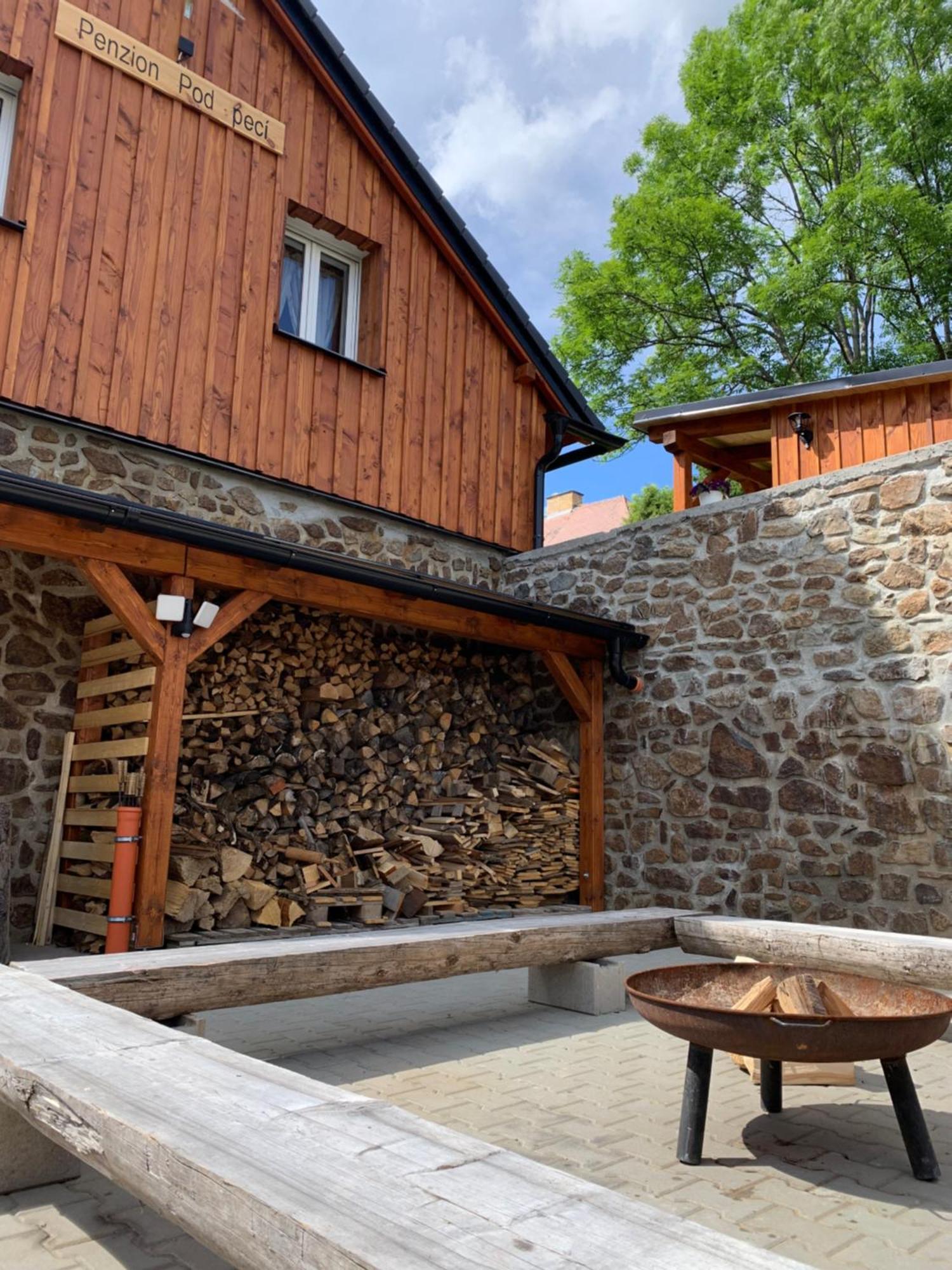Penzion Pod Peci Lenora Exterior foto